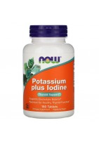 NOW Potassium Plus Iodine 180 tabs